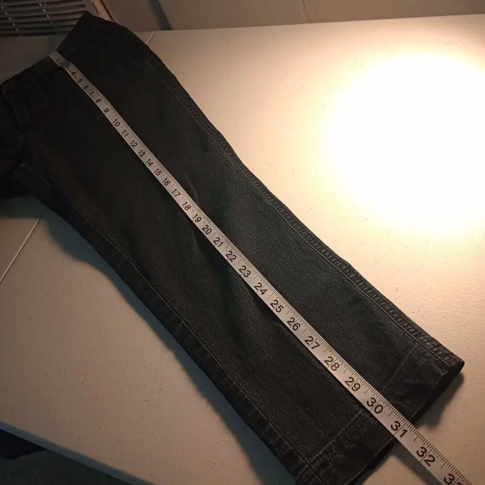 Worn Bootcut Leg Jeans Women's Size 8/29 Blue mid Rise Stretch